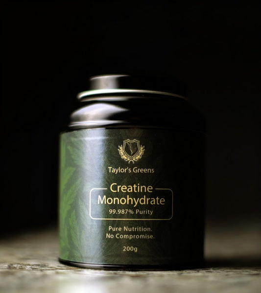 Taylor’s Greens RAW Series – Creatine Monohydrate | 99.987% Pure